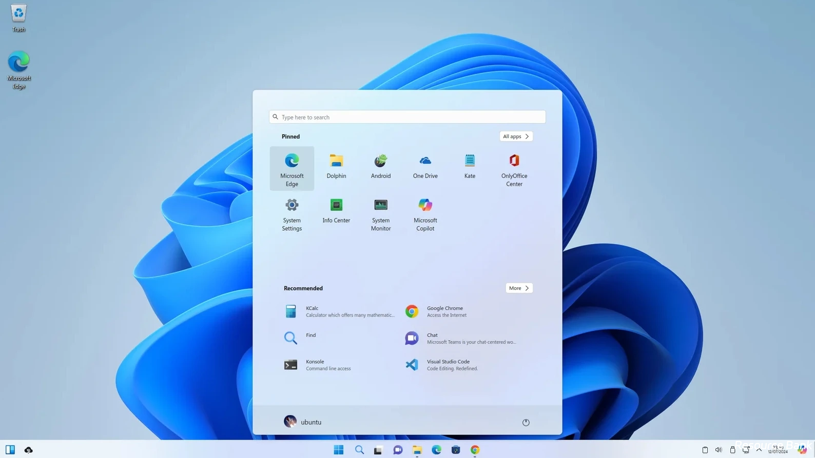 Wubuntu – 像 Windows 11 的 Linux系统