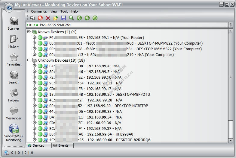 局域网扫描工具 MyLanViewer v6.6.0 中英文注册版