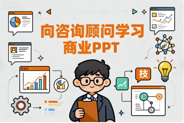 向咨询顾问学习商业PPT（从思维到技能）-纯净分享